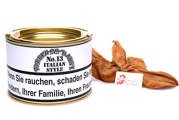 Torben Dansk No. 13 Italian Style Pipe tobacco 100g Tin Torben Dansk No. 13 Italian Style Pipe tobacco 100g Tin
